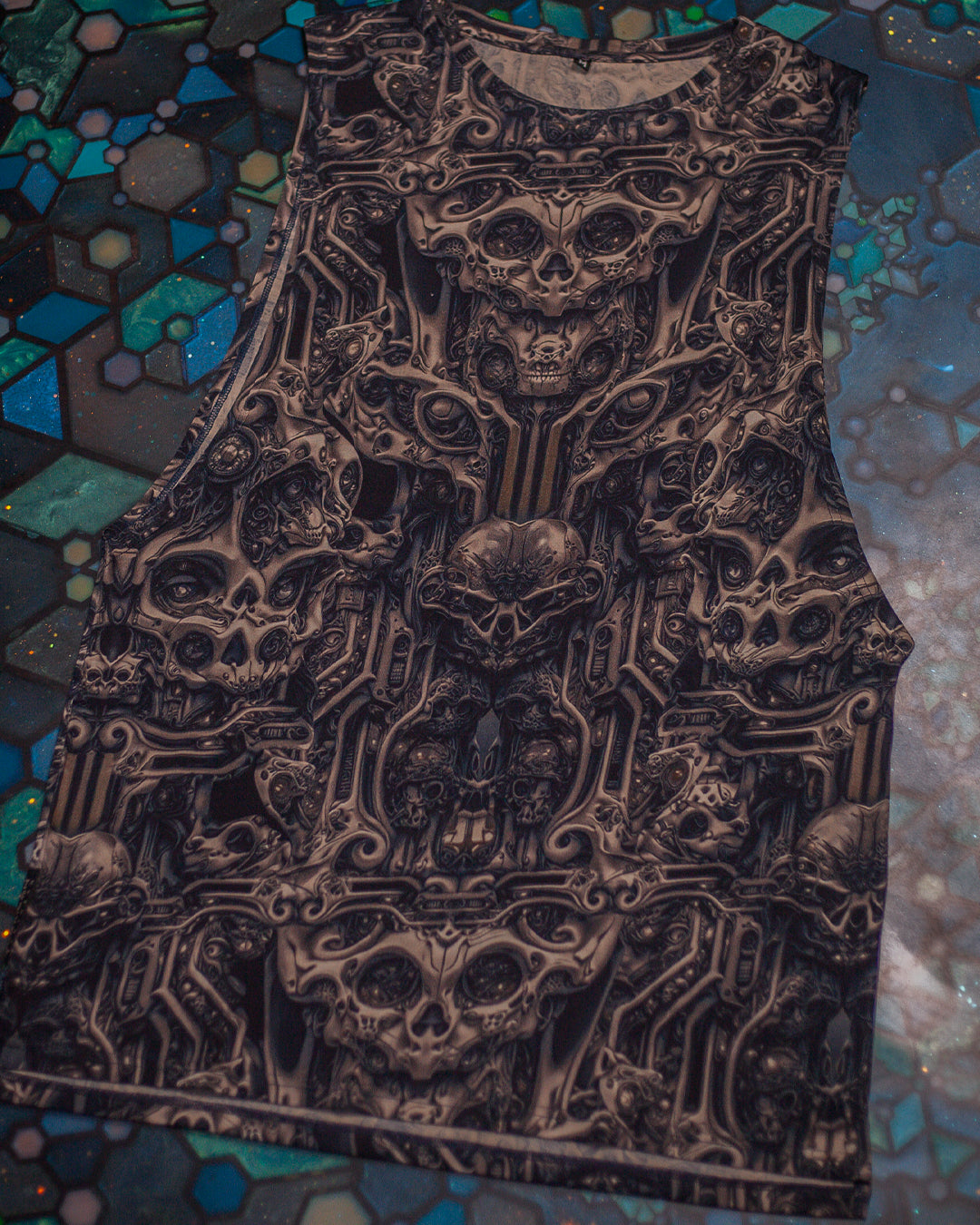 Open Tank Top Men / Supima Cotton - SKULLOHOLICS